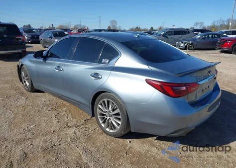 2018 Infiniti Q50 3.0T Luxe из США, поврежденный, VIN JN1EV7AP9JM363938